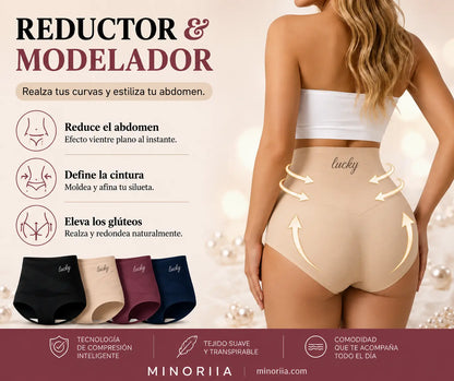 Braga Moldeadora de Tiro Alto  Control de Vientre Sin Costuras